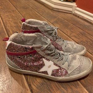 GOLDEN GOOSE MID STAR PINK